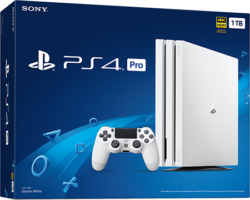 all white ps4 pro