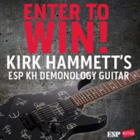 Kirk Hammett's Demonology Guitar