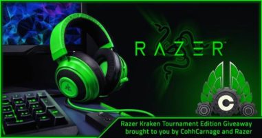 Razer Kraken Tournament Edition Giveaway header