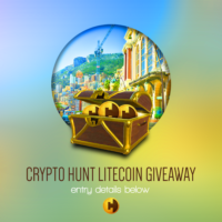 Crypto Hunt 2 Litecoins Giveaway header