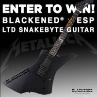 BLACKENED X ESP LTD Snakebyte Guitar