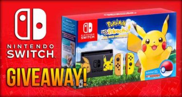 Pokémon Let's Go Pikachu Nintendo Switch Console