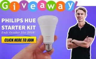 Philips Hue Smart Light Starter Kit Giveaway header
