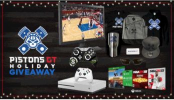 Pistons GT Holiday Giveaway header