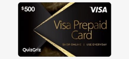 $500 Visa Prepaid Gift Card - Best Of Gleam Giveaways