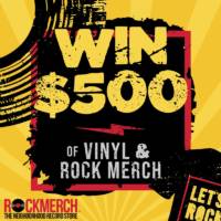 $500 to Spend at RockMerch