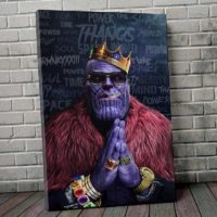 Notorious Thanos Wall Art Canvas