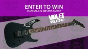 Violet Blend Jackson JS12 Guitar