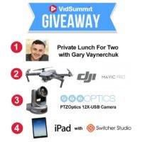 Apple iPad, DJI Phantom 3 Giveaway, and other prizes header
